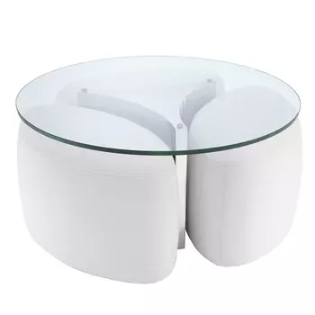 Кофейный стол Eichholtz Coffee Table Modus stainless steel