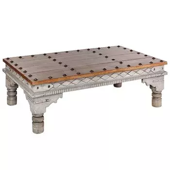 Кофейный стол из массива манго Grey Mango