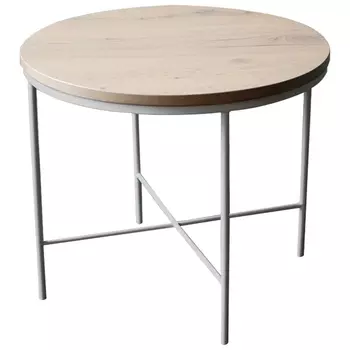 Кофейный стол Nava White Industrial Metal Rust Coffee Table