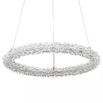 Кольцевая люстра с хрустальным декором Gilbertine Crystal Ring Chandelier