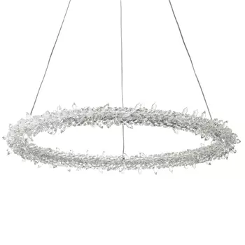 Кольцевая люстра украшенная кристаллами из хрусталя Gilbertine Crystals Ring Chandelier