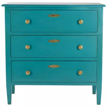 Комод L.XV CHEST OF DRAWERS Moreau Бирюзовый