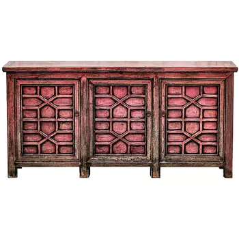 Комод под старину в стиле лофт Colombano Commode Розовый
