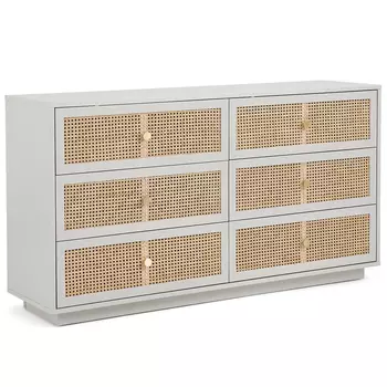Комод с шестью ящиками Tomio Wicker Furniture