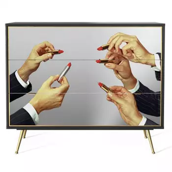 Комод Seletti Chest of Three Drawers Lipstick