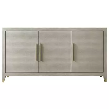 Комод серый скат Charles Stingray Texture chest of drawers Grey