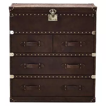 Комод Vintage Leather Chest of Draver