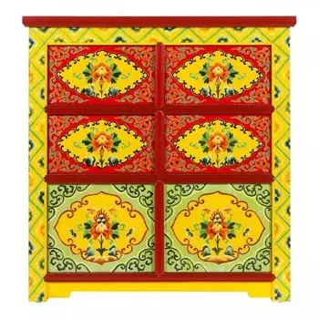 Комод в китайском стиле Chinese Multicolor