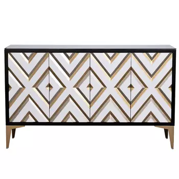 Комод в стиле арт-деко Kente Pattern Commode