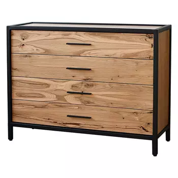 Комод в стиле лофт Irvine Industrial Metal Rust Chest of Drawers