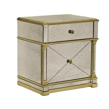 Комод зеркальный Mirrored Commode Aged