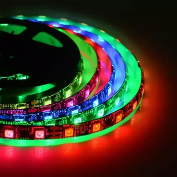 Комплект цифровой светодиодной ленты 14,4W/m 60Led/m 5050SMD разноцветный 2M