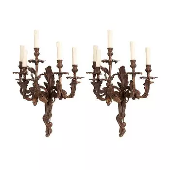 Комплект из 2-х бра Eichholtz Wall Lamp Pompadour