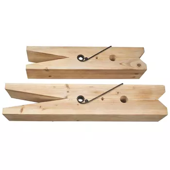 Комплект из 2-х полок в виде прищепок Clothespins Shelves