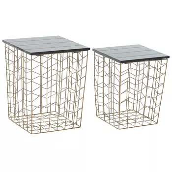 Комплект из приставных столов Wire Basket Side Table
