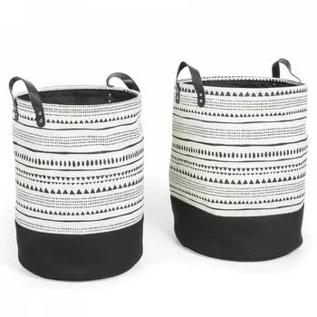 Комплект корзин Black and White Wedges
