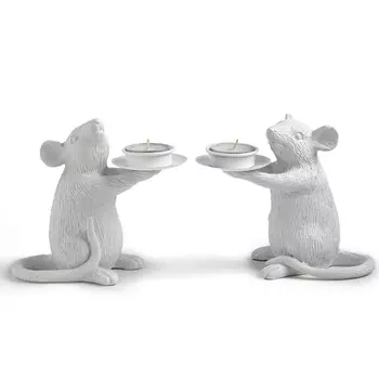 Комплект подсвечников Mouse with twinkle