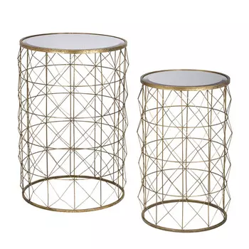 Комплект приставных столов Mirror Surface Table round