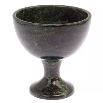 Конфетница из натурального камня змеевик Candy Bowl
