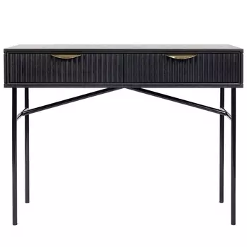 Консоль Antique Order Черный Шпон дуба