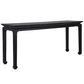 Консоль Black Curved Console