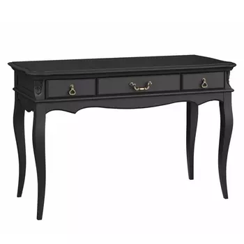Консоль черного цвета из массива бука в стиле прованс Black Provence
