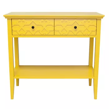 Консоль цвет желтый Country Style