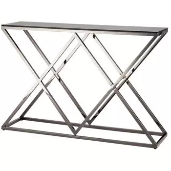 Консоль Geometry Rhombus Dark Chrome