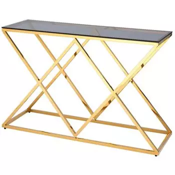 Консоль Geometry Rhombus Gold