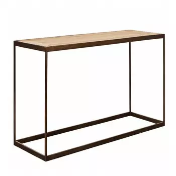 Консоль Industrial Oak Console Table