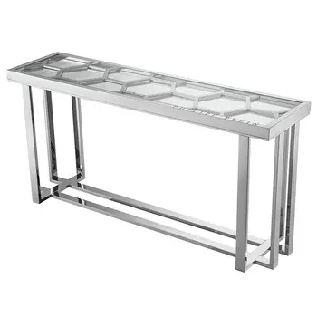 Консоль Philipp Plein Console Table Skeleton Chrome