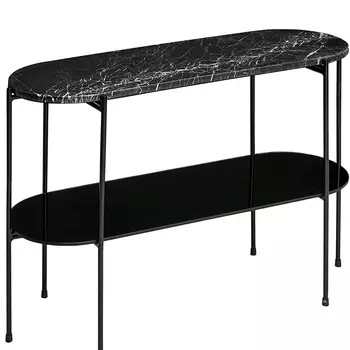 Консоль с 2-мя овальными столешницами Double Table Console