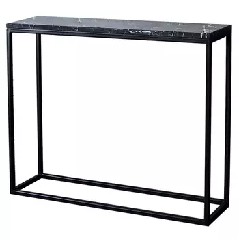 Консоль с чёрной мраморной столешницей Different Marble Black