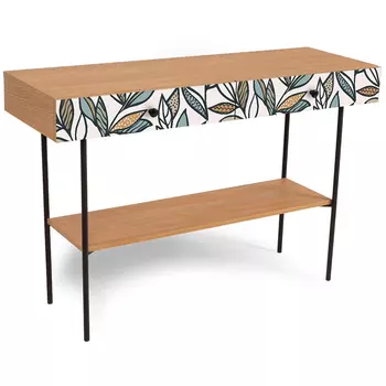 Консоль с принтом на ящиках Elise Console Table