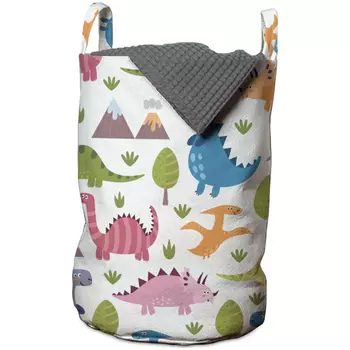 Корзина Colored Dinosaurs Basket