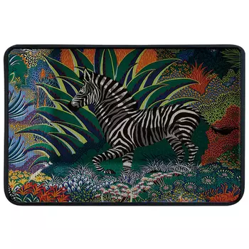 Ковер для прихожей и ванной Hermes Mountain Zebra Rug
