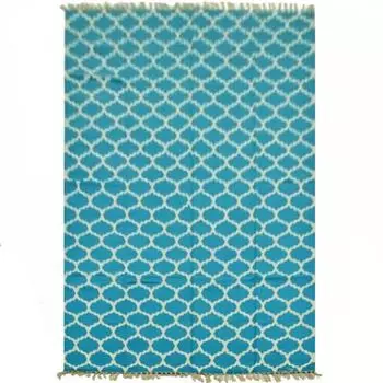 Ковер Ornament Cotton Blue 100% хлопок