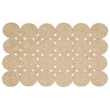 Ковер прямоугольный из джутовой основы Tight bundles