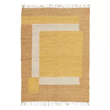 Ковер с бахромой Carpet Yellow 100% джут
