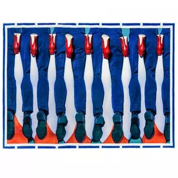 Ковер Seletti Rectangular Rug Legs