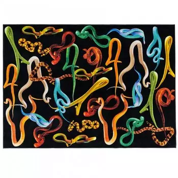 Ковер Seletti Rectangular Rug Snakes
