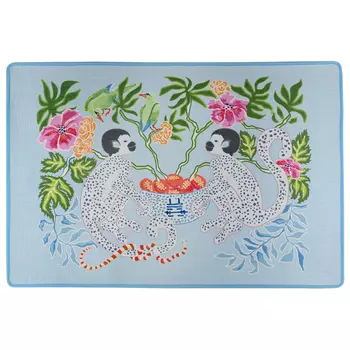 Ковер Two Monkeys blue