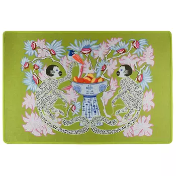 Ковер Two Monkeys green