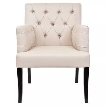 Кресло Addison Chic Armchair beige flax
