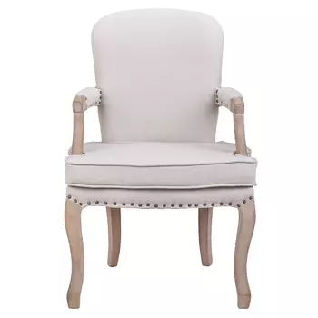 Кресло Aubrey Classical Armchair beige flax