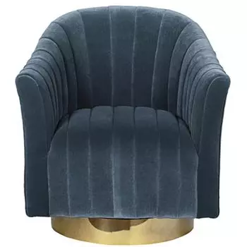 Кресло Civic Space BLUE VELOUR