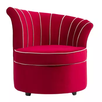 Кресло Curly Backrest Red