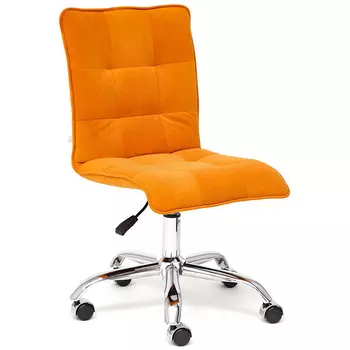 Кресло Deborah flock orange