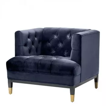 Кресло Eichholtz Chair Castelle Blue