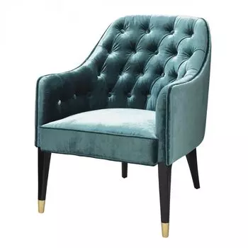 Кресло Eichholtz Chair Cyrus Turquoise